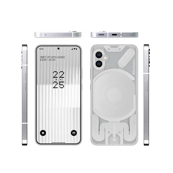 گوشی موبايل ناتینگ مدل NOTHING PHONE 1 ظرفیت 256 گیگابایت رم 8 گیگابایت — تصویر 2