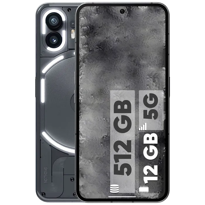 گوشی موبايل ناتینگ مدل Phone 2 5G ظرفیت 512 گیگابایت رم 12 گیگابایت